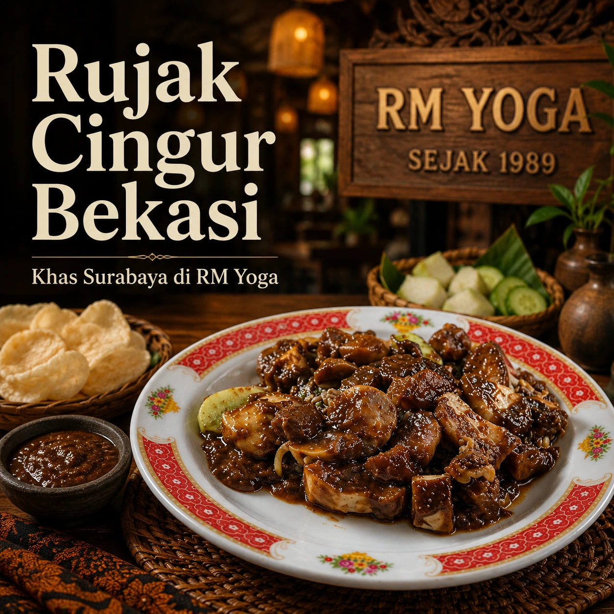 Rujak Cingur Bekasi: Cita Rasa Petis Surabaya yang Bikin Rindu